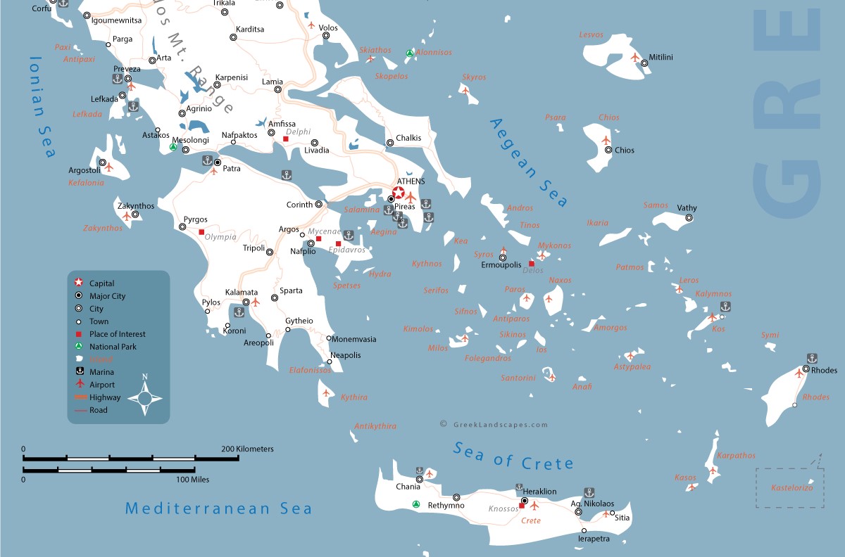 Greece Map